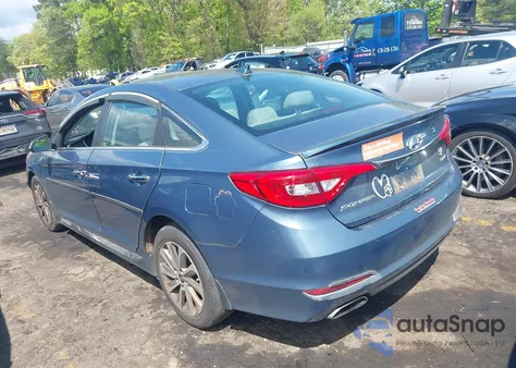 2015 Hyundai Sonata Sport z USA, uszkodzony, nr VIN 5NPE34AF1FH102152